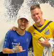 'The Chosen': Neymar tem dia de fã e 'tieta' Dallas Jenkins, criador de série sobre vida de Jesus  Foto: Reprodução/Instagram