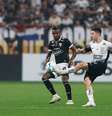 Corinthians e Barcelona de Guayaquil se enfrentaram nesta quarta-feira, na Neo Química Arena.  Foto: Alex Silva/Estadão / Estadão