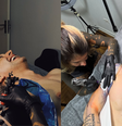 Lucas Lima faz nova tatuagem  Foto: Reprodução/Instagram