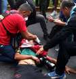 Pablo Grillo está em estado grave  Foto: AFP