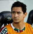 Paulo Henrique Ganso no banco de reservas do Fluminense  Foto: Getty Images/Eurasia Sport Images