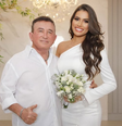 Amado Batista e Calita Franciele Miranda se casam  Foto: Reprodução/Instagram