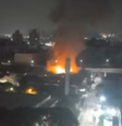 Incêndio consome arena de jogos em SP  Foto: Reprodução/TV Globo / Bom dia São Paulo
