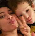 Raquel Bezerra do Vale, de 35 anos, que estava na iminência de perder a guarda do filho, Athos, 4, para o governo da Dinamarca  Foto: Reprodução / Perfil Brasil