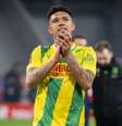 -  Foto: Divulgação / Nantes - Legenda: Douglas, cria do Fluminense, completou 50 jogos pelo Nantes / Jogada10