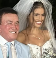 Amado Batista e Calita Franciele Miranda oficializaram união  Foto: Reprodução/Instagram