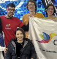 Empresários da Colibri participam do The Wall com apoio de Lais Souza  Foto: Reprodução/Instagram