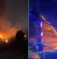 Incêndio atinge boate na Macedônia  Foto: Reprodução/ Instagram @nexta_tv