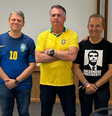Ex-presidente Jair Bolsonaro e governadores estaduais antes do protesto marcado para este domingo, 16, no Rj  Foto: Reprodução/X @jairbolsonaro