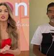 Patricia Poeta e pai de Vitória Regina  Foto: Reprodução/TV Globo / Mais Novela