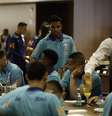 Jogadores da Seleção Brasileira se apresentam em Brasília  Foto: Rafael Ribeiro/CBF
