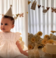Amanda Kimberlly comemora "mesversário" da filha  Foto: Reprodução/Instagram