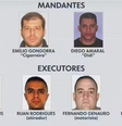 Indiciados pela Polícia Civil e denunciados pelo MP pelo assassinato de delator do PCC   Foto: Reprodução/TV Globo