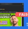 Postagem de sorteio da Viva Sorte direciona usuário a site fraudulento  Foto: Reprodução/Facebook / Estadão