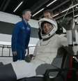 Astronautas retornaram à Terra nesta terça, 18  Foto: Reprodução NASA via Youtube