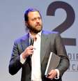 Carl Erik Rinsch durante evento de diretores em 2015  Foto: John Sciulli/Getty Images for Team One / Getty Images