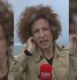 A repórter Rita Aleluia viveu minutos de tensão em entrada ao vivo na CNN de Portugal  Foto: Reprodução
