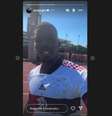  Foto: Reprodução / Instagram - Legenda: Paul Pogba treina com camisa do Flamengo / Jogada10