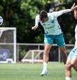 Red Bull Bragantino se preparando para confronto contra o Cruzeiro –  Foto: Ari Ferreira/Red Bull Bragantino / Jogada10