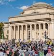 Protestos pró-palestinos em universidades nos Estados Unidos estão na mira de Donald Trump  Foto: DW / Deutsche Welle