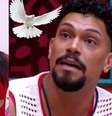 O que significa o termo 'pomba suja' usado por Vinícius no 'BBB 25'? Gíria regional revoltou Eva e Renata no game.  Foto: Reprodução, TV Globo / Purepeople
