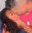 Esposa de Gabriel Monteiro postou foto nas redes sociais beijando o marido, que deixou a prisão.   Foto: Reprodução/Redes sociais 