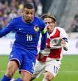  Foto: Divulgação / FFF - Legenda: Mbappé passou em branco diante da Croácia / Jogada10