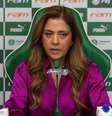  Foto: Cesar Greco/Palmeiras - Legenda: Leila Pereira não teme retaliação da Conmebol / Jogada10