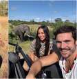 Sabrina Sato e Nicolas Prattes curtem lua de mel em safári na África do Sul  Foto: Reprodução/Instagram