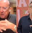 Galvão Bueno se declara ao amigo Neto em coletiva da Band: 'Foi muito gostoso'  Foto: Reprodução/ Instagram / Contigo
