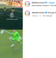 AFA publicou vídeo em 'resposta' a Raphinha  Foto: Reprodução