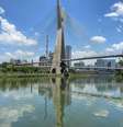 Os três pontos de coleta para análise da qualidade de água do Rio Pinheiros, na capital paulista, foram classificados como "péssimos"  Foto: Reprodução/Semil/GovSP
