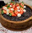 BOLO PISCININHA DE CHOCOLATE  Foto: Bake and Cake Gourmet