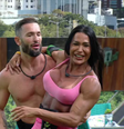 Diego Hypolito conversou com sua irmã sobre a relação dele com Gracyanne Barbosa no BBB 25  Foto: Reprodução/Gshow / Contigo