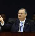 Ministro Flávio Dino na Primeira Turma do STF em julgamento da denúncia sobre o núcleo 1.   Foto: Rosinei Coutinho/STF