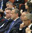 O ex-presidente Jair Bolsonaro acompanhou o julgamento da primeira sessão sentado na primeira fileira.   Foto: Divulgação/STF