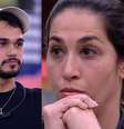 Treta na madrugada do 'BBB 25'! Daniele Hypólito e João Gabriel trocam farpas após Sincerão: 'Para mim, está a passeio'.  Foto: Reprodução, TV Globo / Purepeople