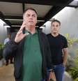 Bolsonaro desembarcou no Aeroporto de Brasília na manhã desta terça-feira, 25, para acompanhar o julgamento  Foto: WILTON JUNIOR/ESTADÃO CONTEÚDO