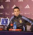  Foto: Divulgação/AFA - Legenda: Scaloni deu sua opinião sobre o que ajudou na construção da goleada / Jogada10