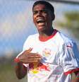 Filipinho, jogador do time sub-20 do Red Bull Bragantino.   Foto: Fernando Roberto/Red Bull Bragantino / Esporte News Mundo