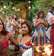 Anitta inicia comemorações de aniversário com ritual hindu  Foto: Reprodução/@anitta/Instagram