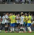 Brasil visita a Argentina  Foto: Getty Images/Marcelo Endelli