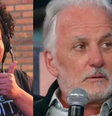 Otávio Mesquita reage à acusação de estupro feita por Juliana Oliveira, assistente do 'The Noite': 'Minha ex-mulher e o meu filho estavam lá'.  Foto: Reprodução / Purepeople