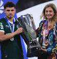 Raphael Veiga jogador do Palmeiras lamenta durante partida contra o Corinthians no estádio Arena Corinthians pelo campeonato Paulista 2025.  Foto: ETTORE CHIEREGUINI/AGIF - AGÊNCIA DE FOTOGRAFIA/ESTADÃO CONTEÚDO