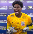 Hugo Souza vence prêmio de jogador da partida após na final do Paulistão  Foto: Reprodução/CazéTV/YouTube