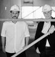 Martin e Heitor na obra: um legado para São Paulo  Foto: Loiro Cunha / Velvet