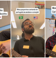 Liel Vini é educador musical e mora há 10 anos em Atlanta; ele viralizou ao mostrar os 'miniqueridos' cantando Caetano Veloso, Iza, Cássia Eller e mais  Foto: Reprodução/Instagram/@liel.vini