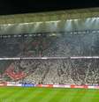 Mosaico da torcida do Corinthians na final do Paulistão  Foto: Raul Godoy/Terra