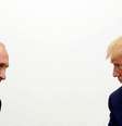 Trump e Putin em encontro em 2019, no Japão  Foto: REUTERS/Kevin Lamarque / BBC News Brasil