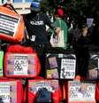 Manifestantes pretendem sair do estádio do Pacaembu, em São Paulo, e irem até a sede do iFood, em Osasco, na Grande São Paulo.  Foto: Rovena Rosa/AB